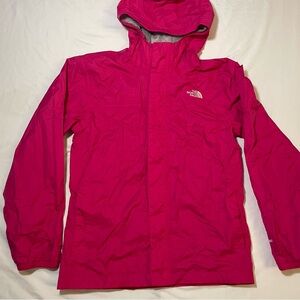 The North Face Fuchsia Rain Jacket